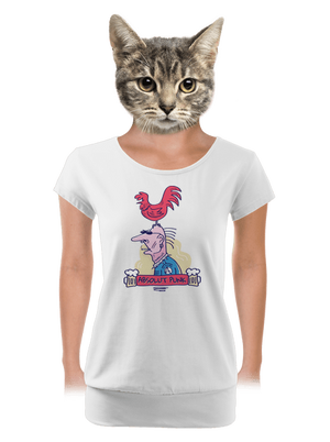 dámske tričko s lemom