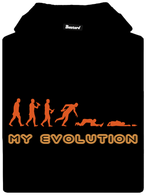 My evolution dámska mikina klokanka Black