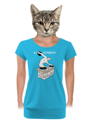 dámske tričko s lemom