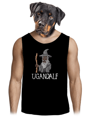 Ugandalf pánske tielko Black