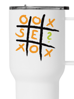 Piškvorky termohrnček White