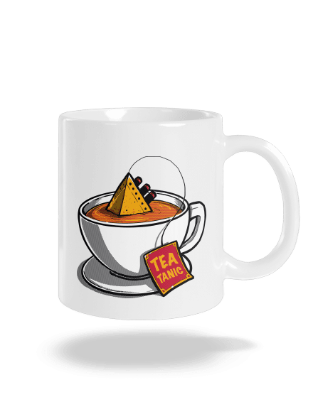 Teatanic klasický hrnček White