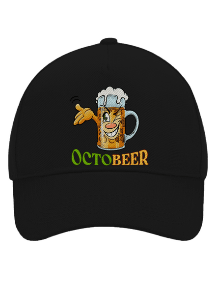 Octobeer šiltovka baseballka Black