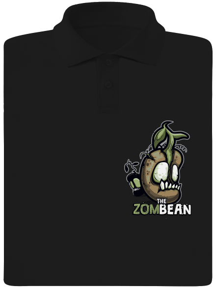 Zombean pánska polokošeľa Black