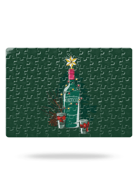 Vianočná borovička puzzle White
