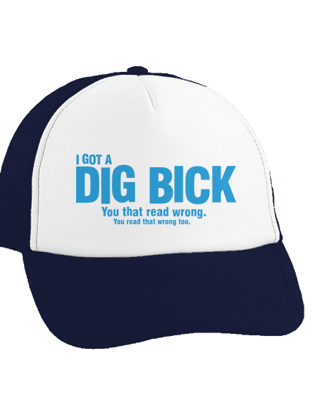 Dig bick šiltovka truckerka French Navy cap