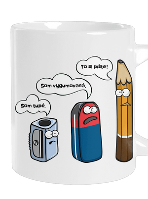 To si pište veľký hrnček White