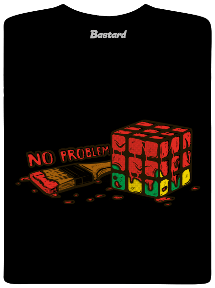 No problem detské tričko Black