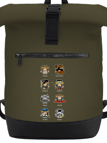 Tlupa opíc batoh Military Green