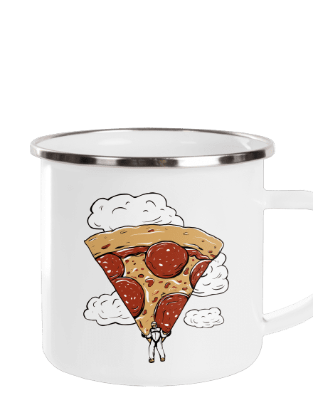 Pizzašutista plecháčik White