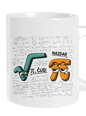 Pí, čus! veľký hrnček White