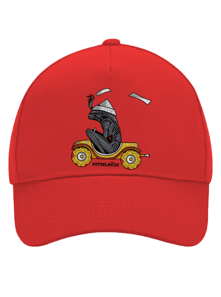 Votrelníček šiltovka baseballka Classic Red