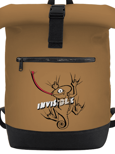 Invisible chameleon batoh Caramel