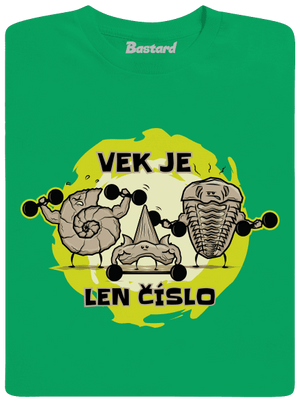 Vek je len číslo pánske tričko Kelly Green