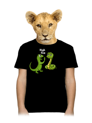 High Five detské tričko Black