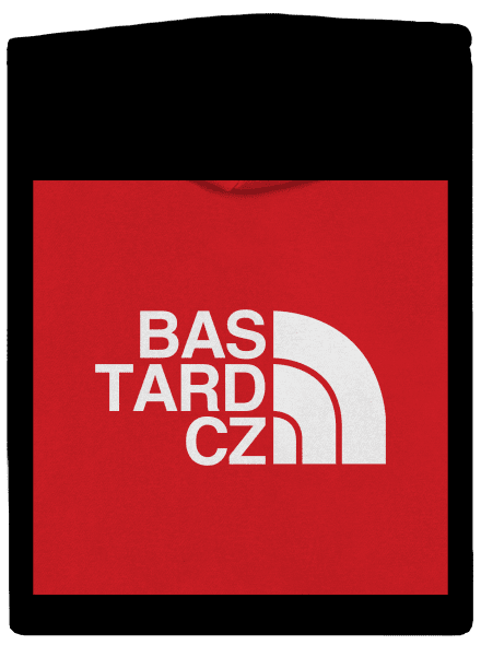 Bastard v outdoore dámska mikina na zips Black