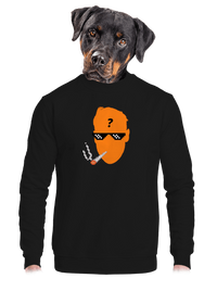 unisex mikina bez kapucne