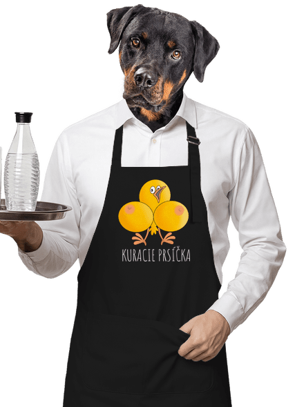 Kuracie prsíčka zástera Black