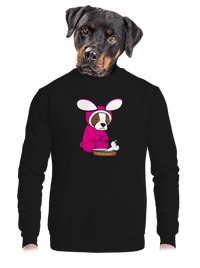 unisex mikina bez kapucne