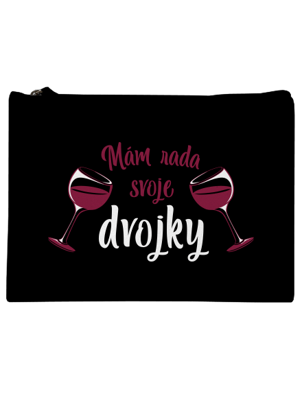 Dvojky taštička Black