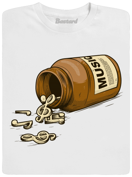 Music Pills detské tričko White