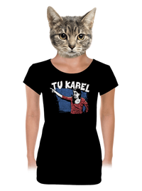 dámske tričko s lemom