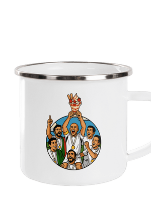 Pohár plecháčik White