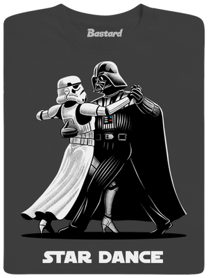 Star dance pánske dlhý rukáv Dark Grey