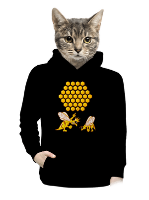 dámska mikina klokanka