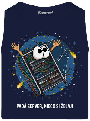 Padá server pánske tielko French Navy