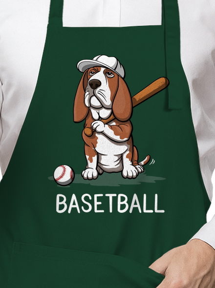 Basetball zástera Bottle Green