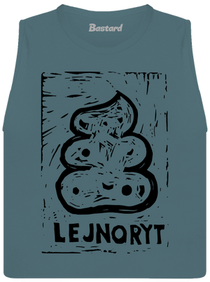 Lejnoryt dámske tielko voľné Heather Deep Teal