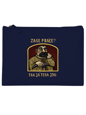 Zase práce? taštička French Navy