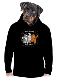 pánska mikina klokanka