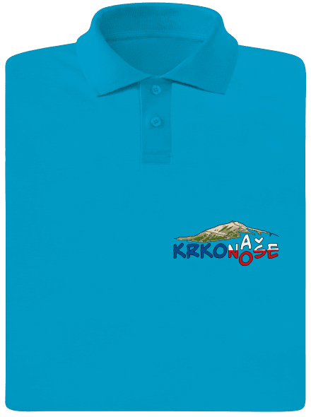 Krkonoše pánska polokošeľa Blue Atol