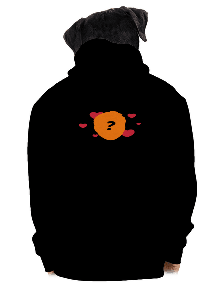 Moja láska pánska mikina na zips Black