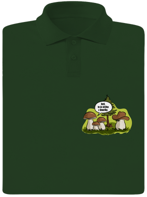 Strýko z Ameriky pánska polokošeľa Bottle Green Mal