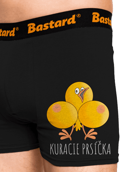 Kuracie prsíčka boxerky Black