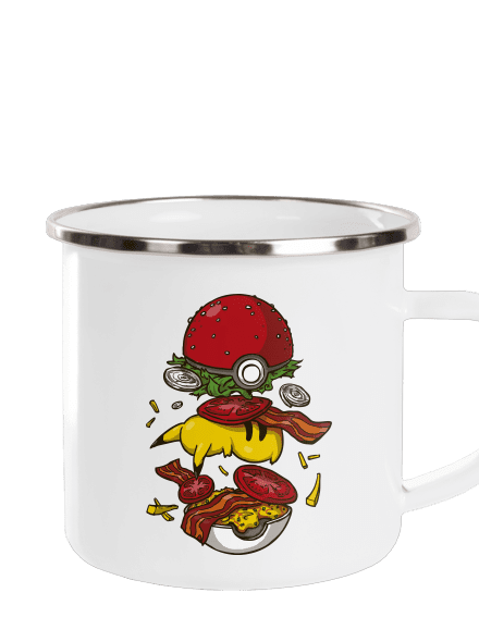 Pokémon burger plecháčik White