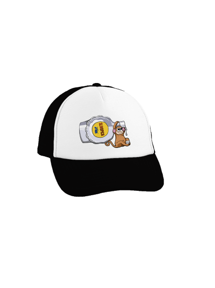 Slivopica šiltovka truckerka Black cap