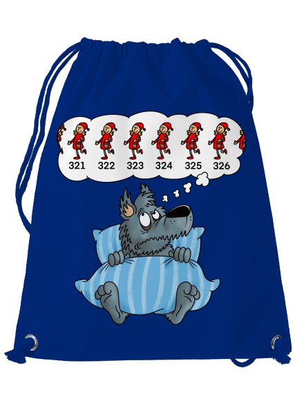 Vlčia nespavosť vak Royal Blue Mal