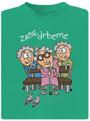 Zase drbeme pánske športové tričko Mint Mal