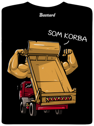 Korba pánske dlhý rukáv Black