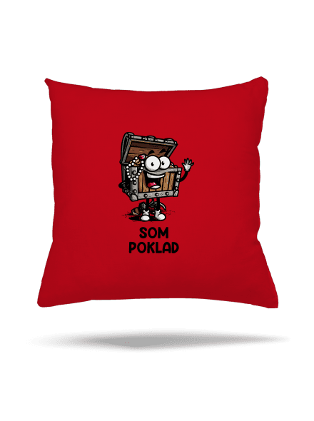 Som poklad vankúš Red