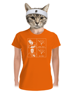 Cimrman: Copak jmelí dámske športové tričko Neon Orange