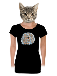 dámske tričko s lemom