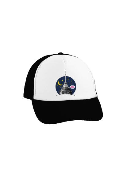Ještěd šiltovka truckerka Black cap
