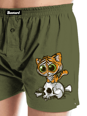 Tigrík pánske trenky Khaki