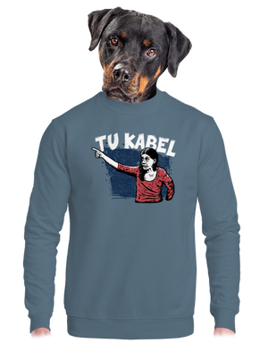 Tukabel unisex mikina bez kapucne Nordic Blue