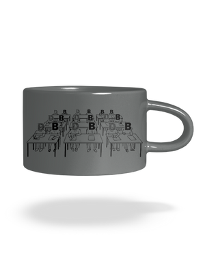 Cimrman: Debil, blbeček hrnček makronka Grey Macaron